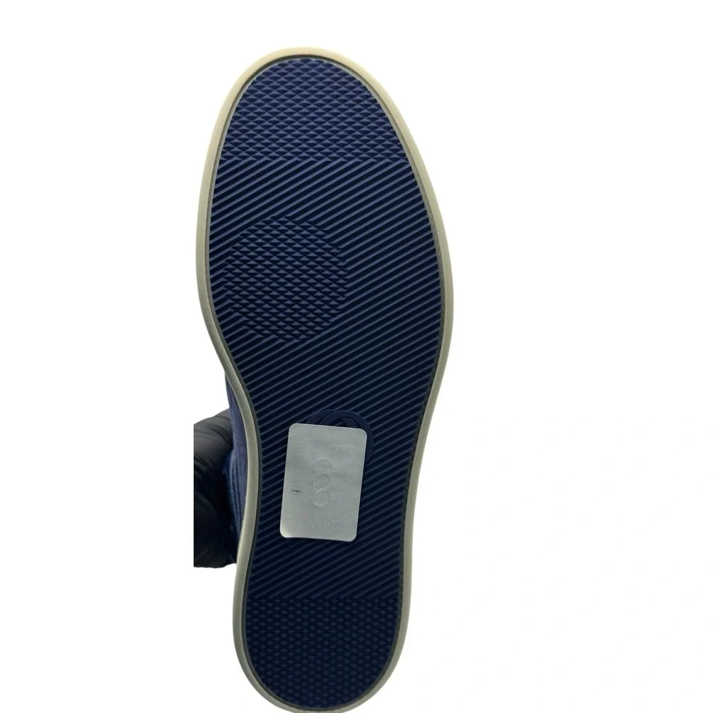 Gucci Guccissima High Top Sneakers Blue Men US 8‎ EU 39 /5 Made in Italy 409766